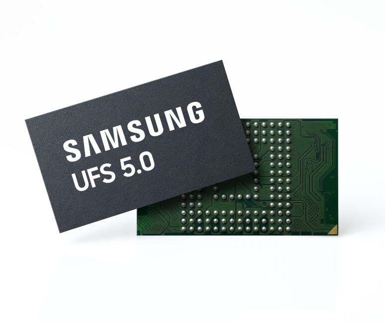 Samsung анонсувала першу в індустрії мобільну пам'ять стандарту UFS 5.0 для AI